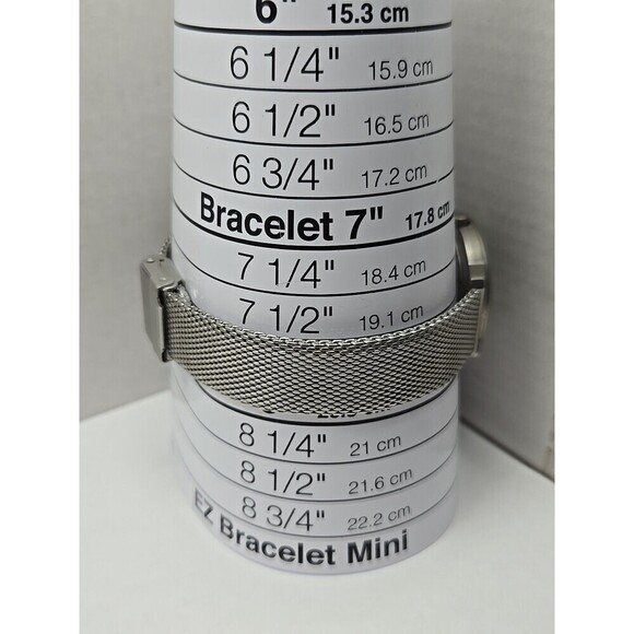 Boccia Titanium Swiss Quartz Black Dial Titanium Mesh Band 5 Bar New Battery main image 7
